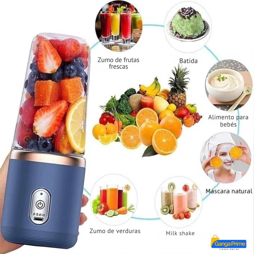 VitaMixGo - Licuadora Portatil Jugos 2 Vasos -🥤 ¡Disfruta tus batidos y jugos frescos donde quieras!
