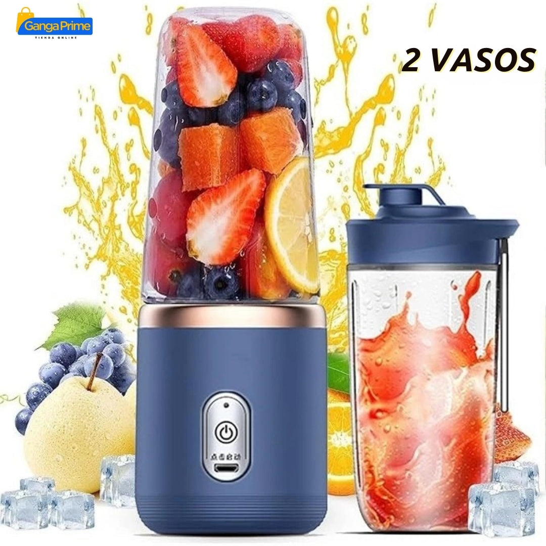 VitaMixGo - Licuadora Portatil Jugos 2 Vasos -🥤 ¡Disfruta tus batidos y jugos frescos donde quieras!